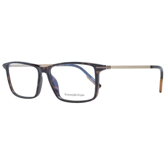 Ermenegildo Zegna Brown Plastic Glasses Men´s (Frames)